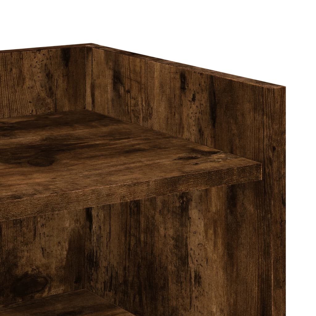 Buffet chêne fumé 45x35x75 cm bois d'ingénierie - XIOS