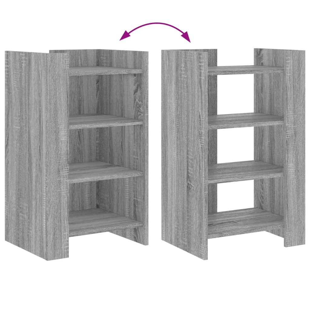 Buffet sonoma gris 45x35x75 cm Bois d'ingénierie - XIOS