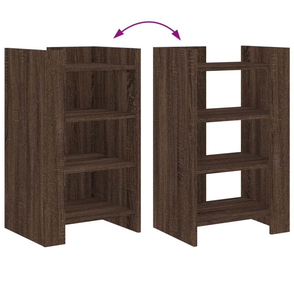 Buffet chêne marron 45x35x75 cm bois d'ingénierie - XIOS