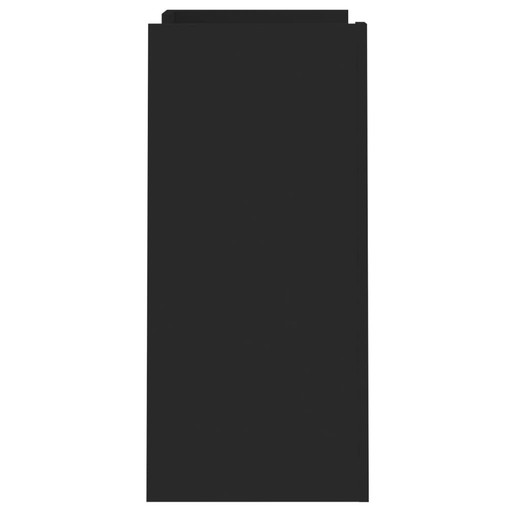 Buffet noir 73,5x35x75 cm bois d'ingénierie - XIOS