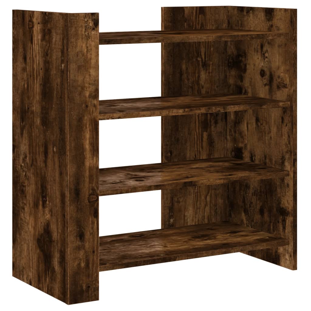 Buffet chêne fumé 73,5x35x75 cm bois d'ingénierie - XIOS