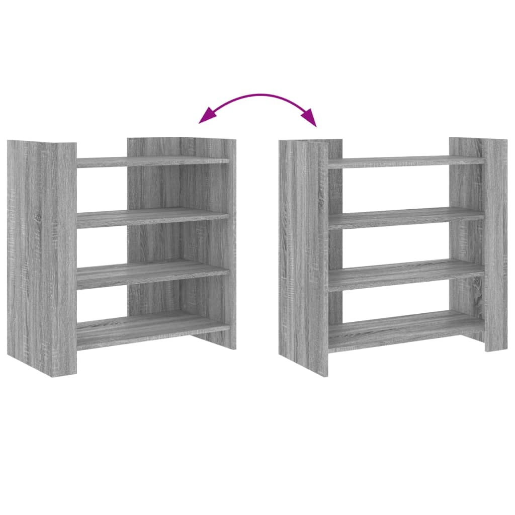 Buffet sonoma gris 73,5x35x75 cm bois d'ingénierie - XIOS