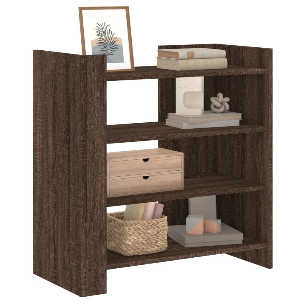 Buffet chêne marron 73,5x35x75 cm bois d'ingénierie - XIOS