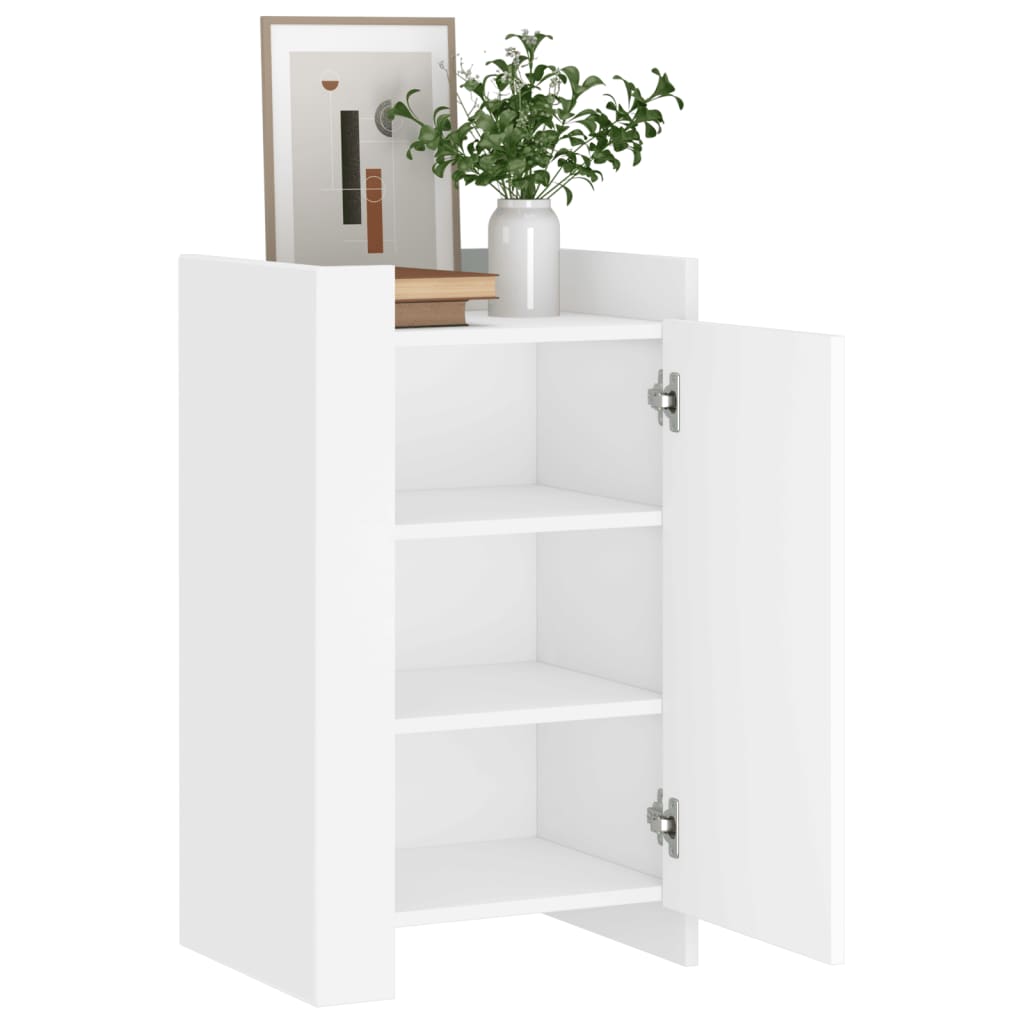 Buffet blanc 45x35x75 cm bois d'ingénierie - XIOS