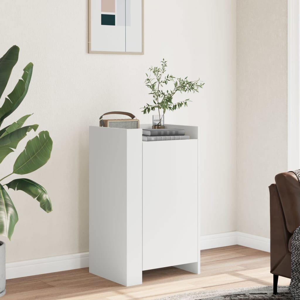 Buffet blanc 45x35x75 cm bois d'ingénierie - XIOS