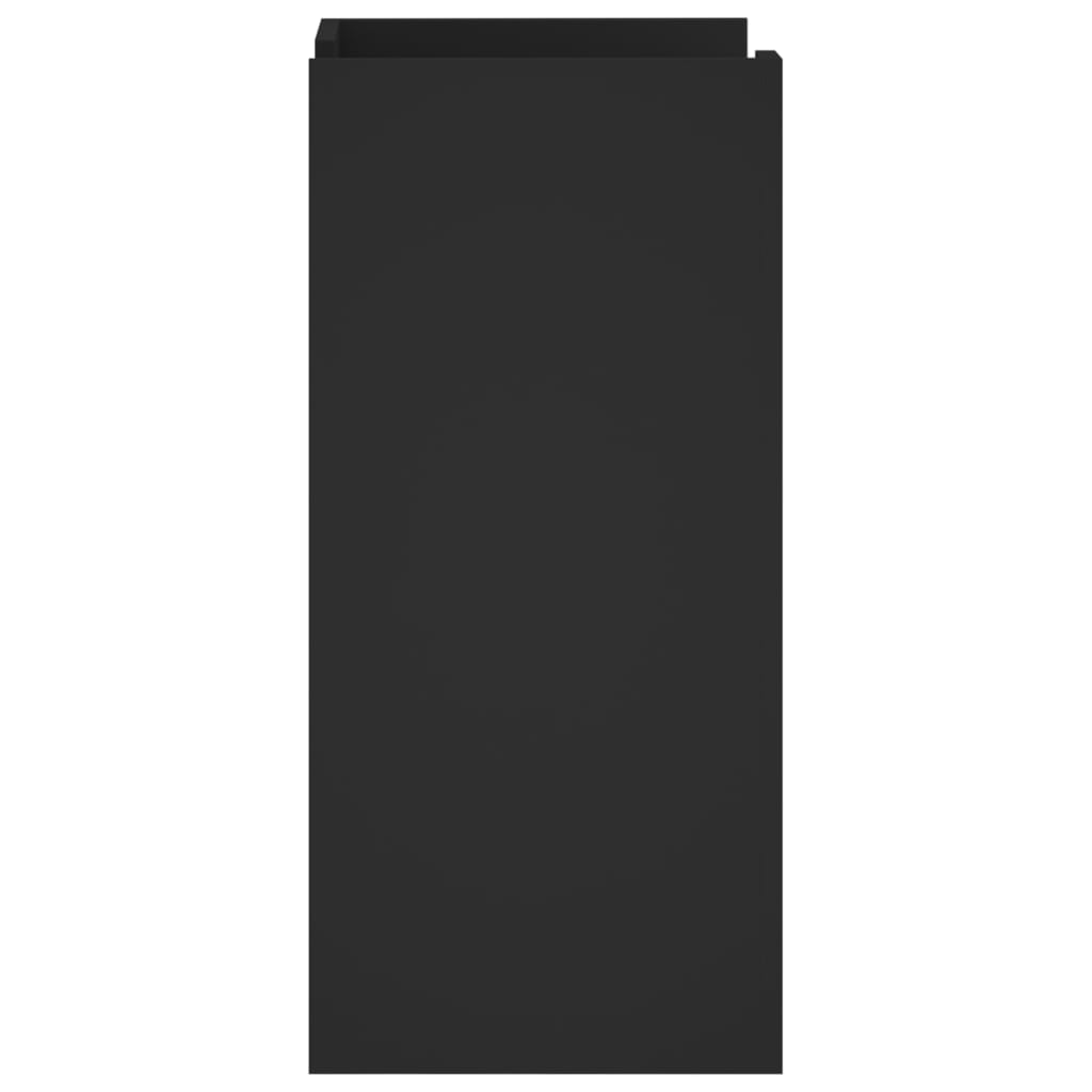 Buffet noir 45x35x75 cm bois d’ingénierie - XIOS