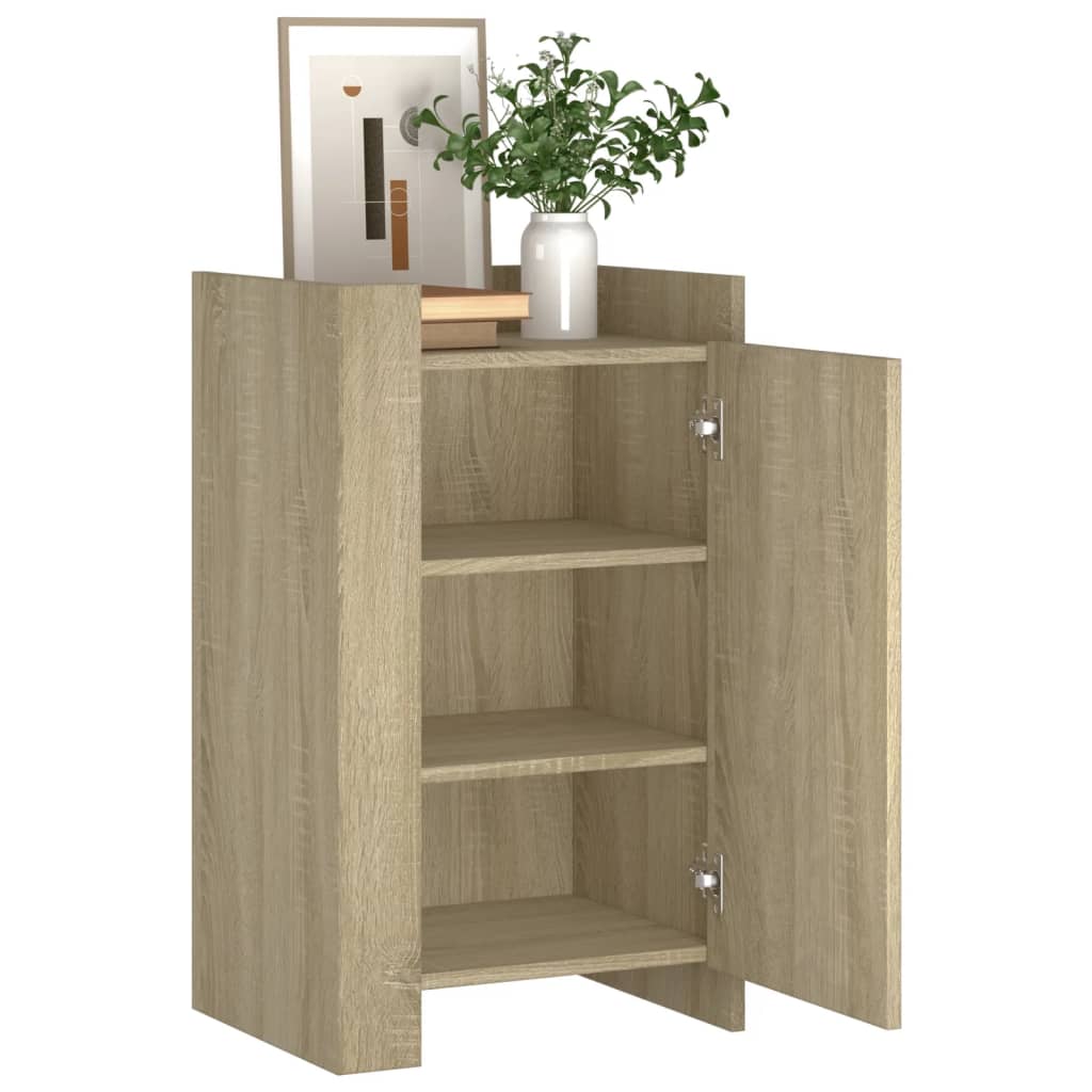 Buffet chêne sonoma 45x35x75 cm bois d'ingénierie - XIOS