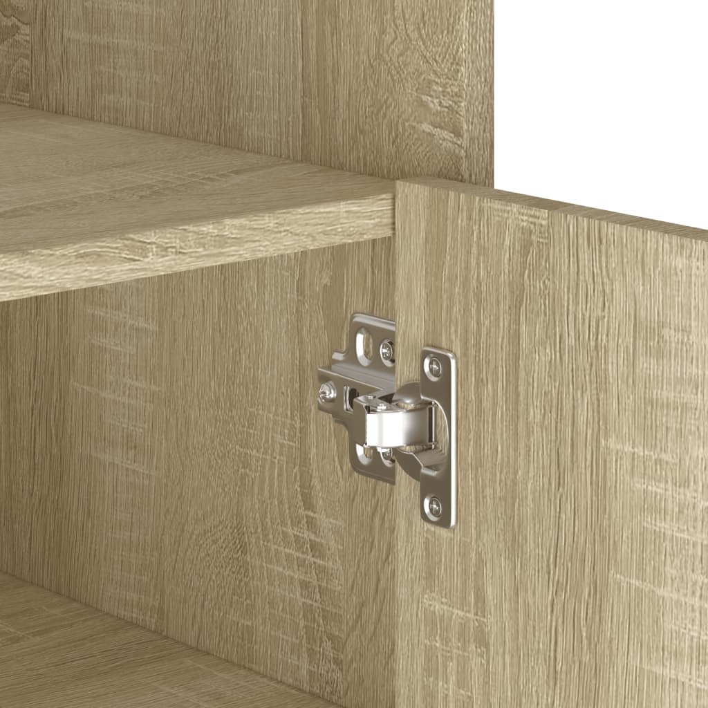 Buffet chêne sonoma 45x35x75 cm bois d'ingénierie - XIOS