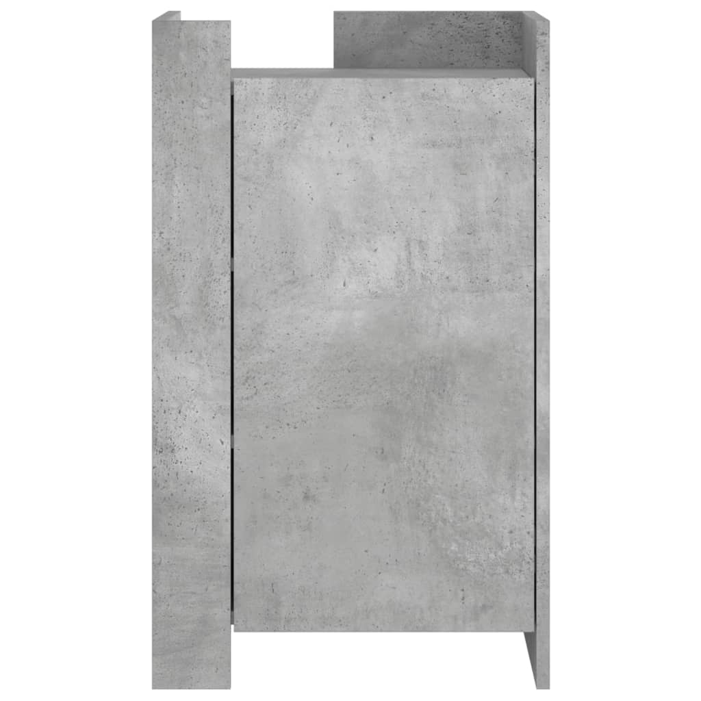 Buffet gris béton 45x35x75 cm Bois d'ingénierie - XIOS