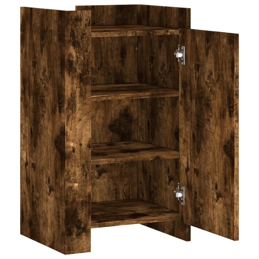 Buffet chêne fumé 45x35x75 cm bois d'ingénierie - XIOS