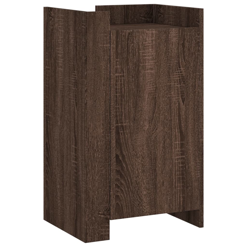 Buffet chêne marron 45x35x75 cm bois d'ingénierie - XIOS