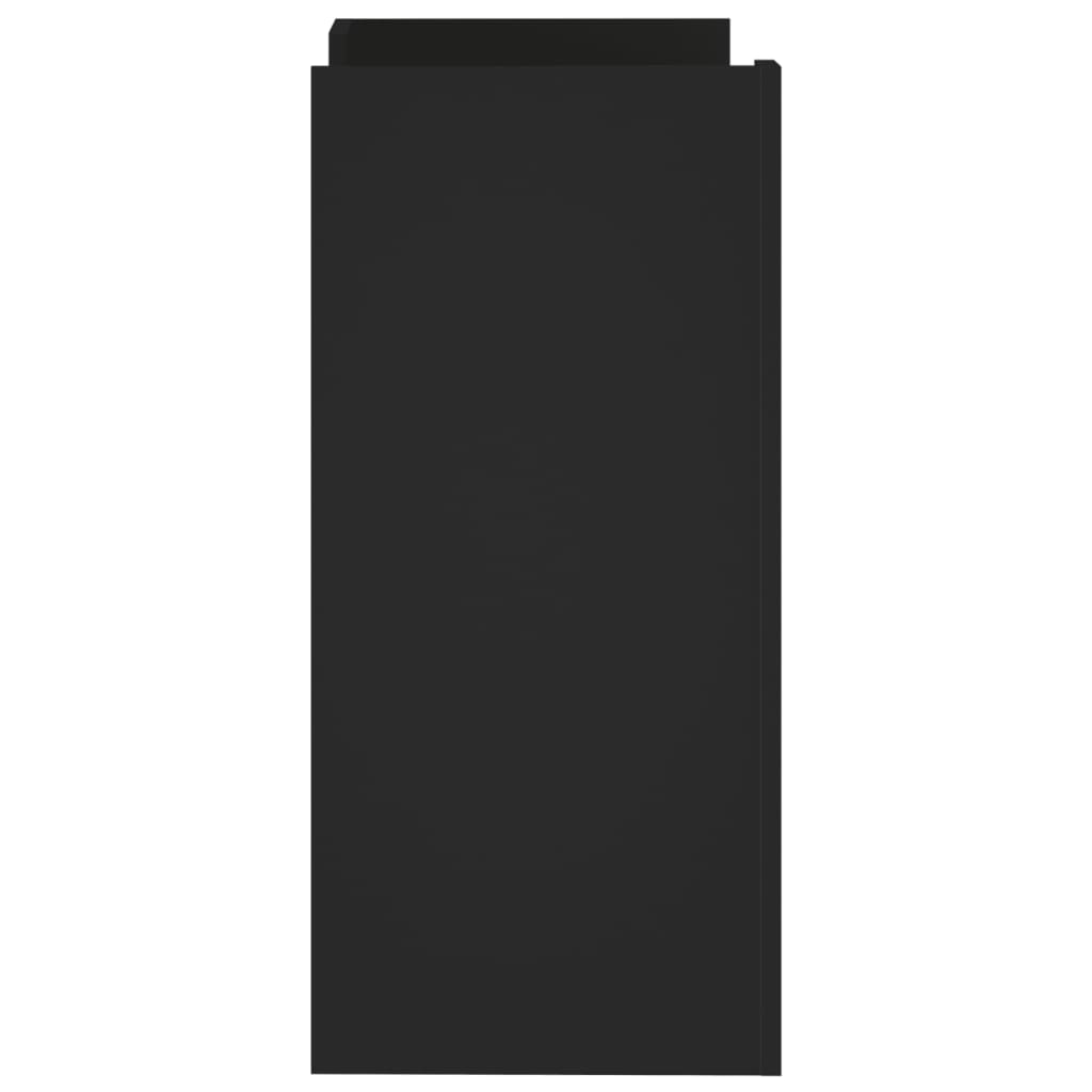 Buffet noir 73,5x35x75 cm bois d'ingénierie - XIOS