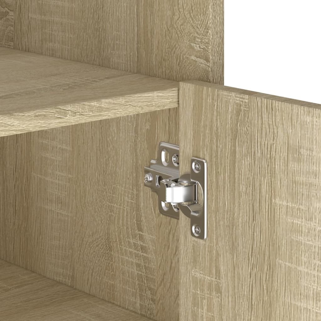 Buffet chêne sonoma 73,5x35x75 cm bois d'ingénierie - XIOS