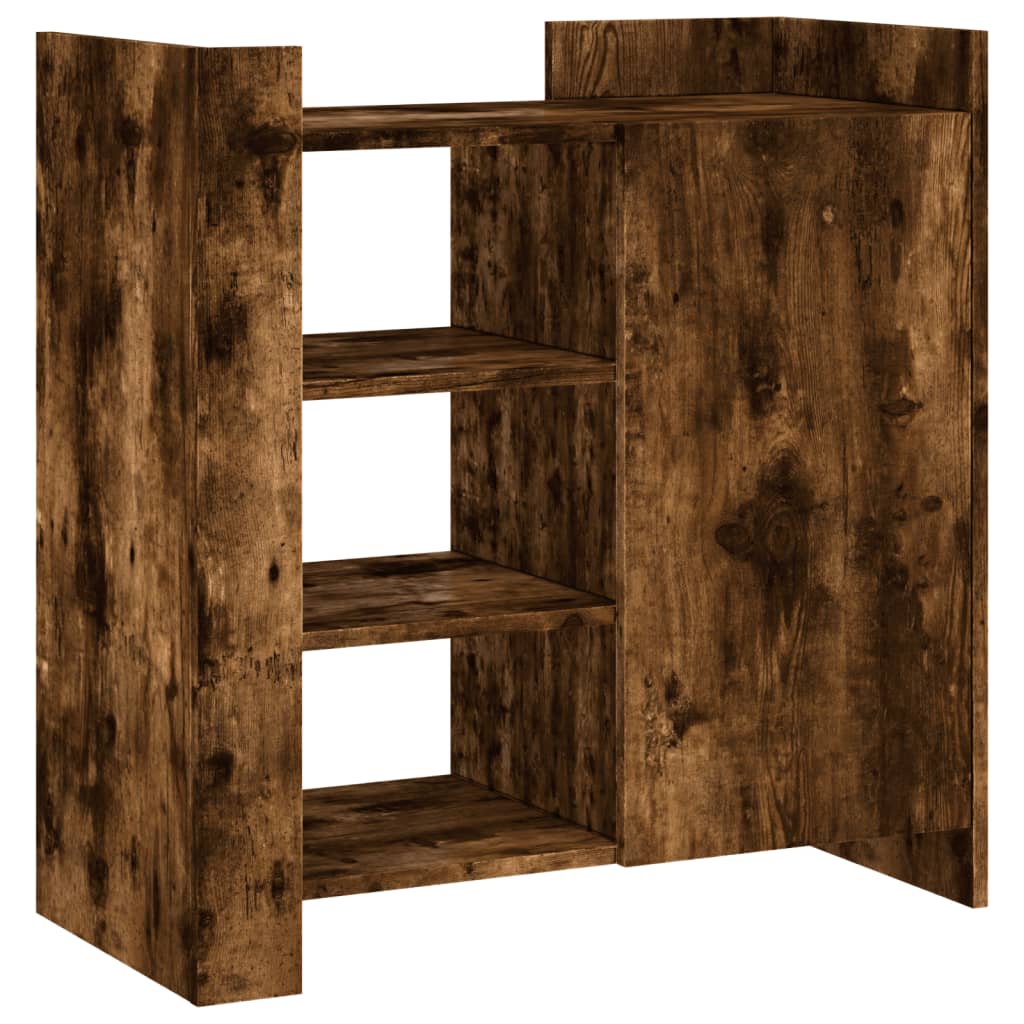 Buffet chêne fumé 73,5x35x75 cm bois d'ingénierie - XIOS