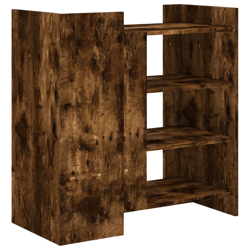 Buffet chêne fumé 73,5x35x75 cm bois d'ingénierie - XIOS
