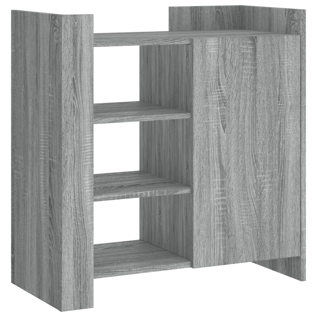 Buffet sonoma gris 73,5x35x75 cm bois d'ingénierie - XIOS
