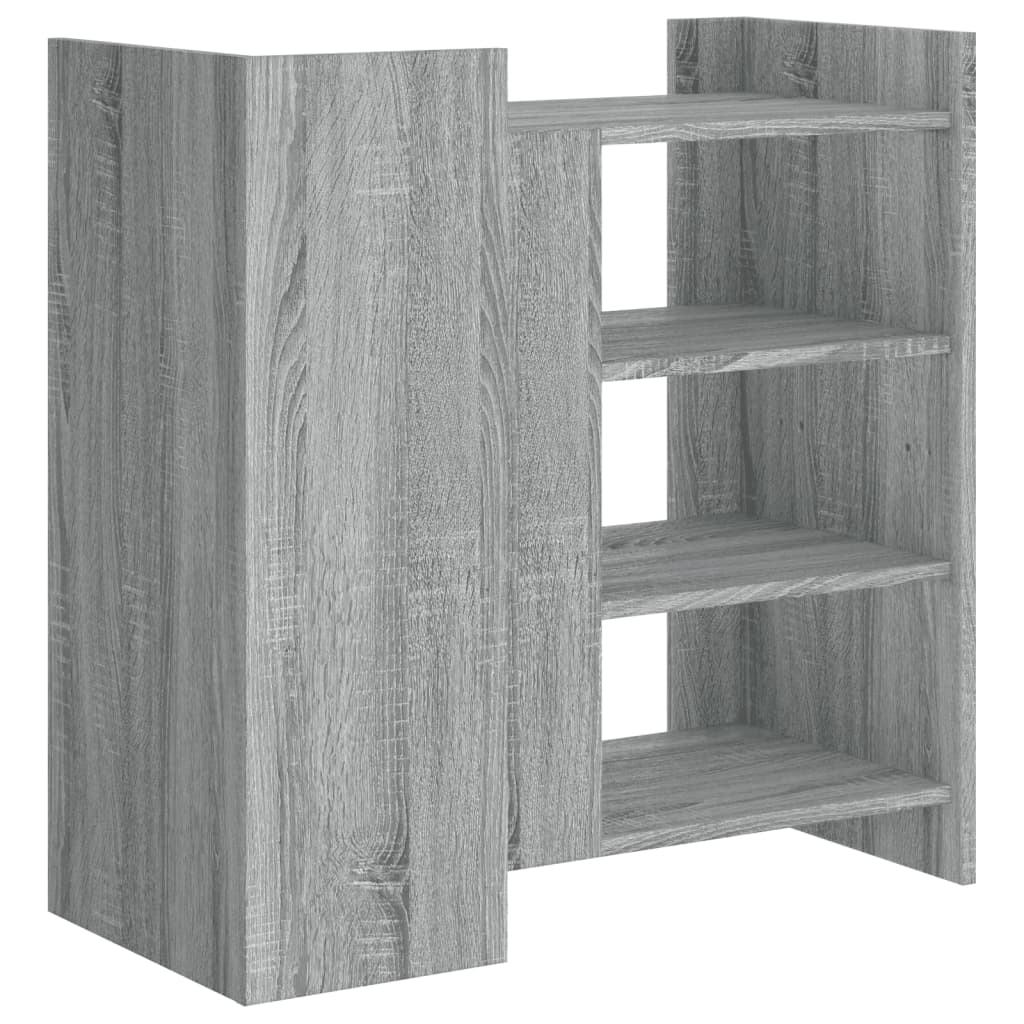Buffet sonoma gris 73,5x35x75 cm bois d'ingénierie - XIOS