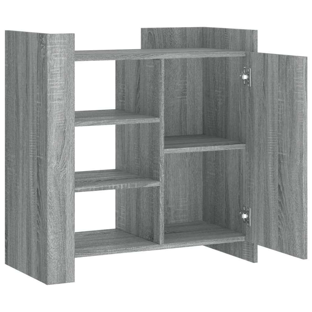 Buffet sonoma gris 73,5x35x75 cm bois d'ingénierie - XIOS