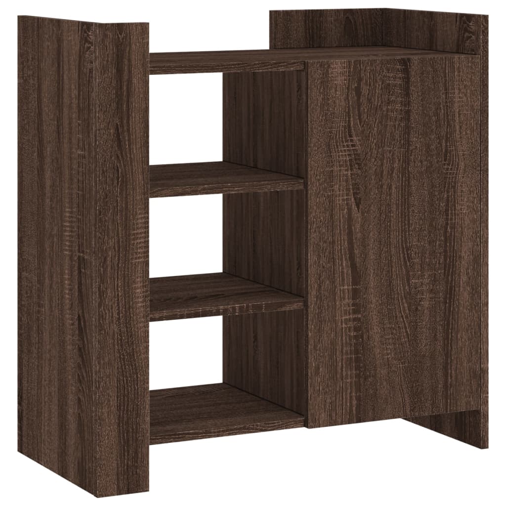 Buffet chêne marron 73,5x35x75 cm bois d'ingénierie - XIOS