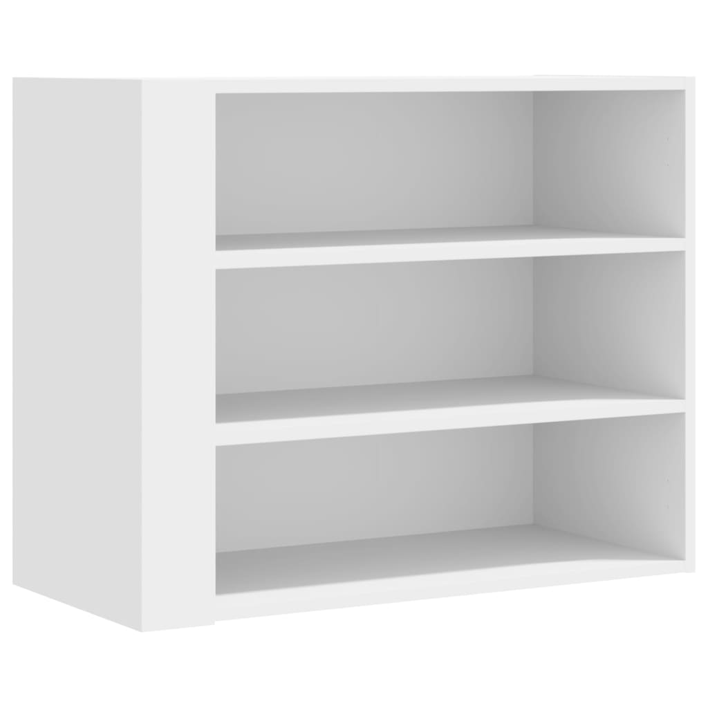 Armoire murale blanc 75x35x60 cm bois d'ingénierie - XIOS