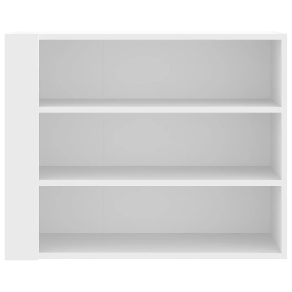 Armoire murale blanc 75x35x60 cm bois d'ingénierie - XIOS