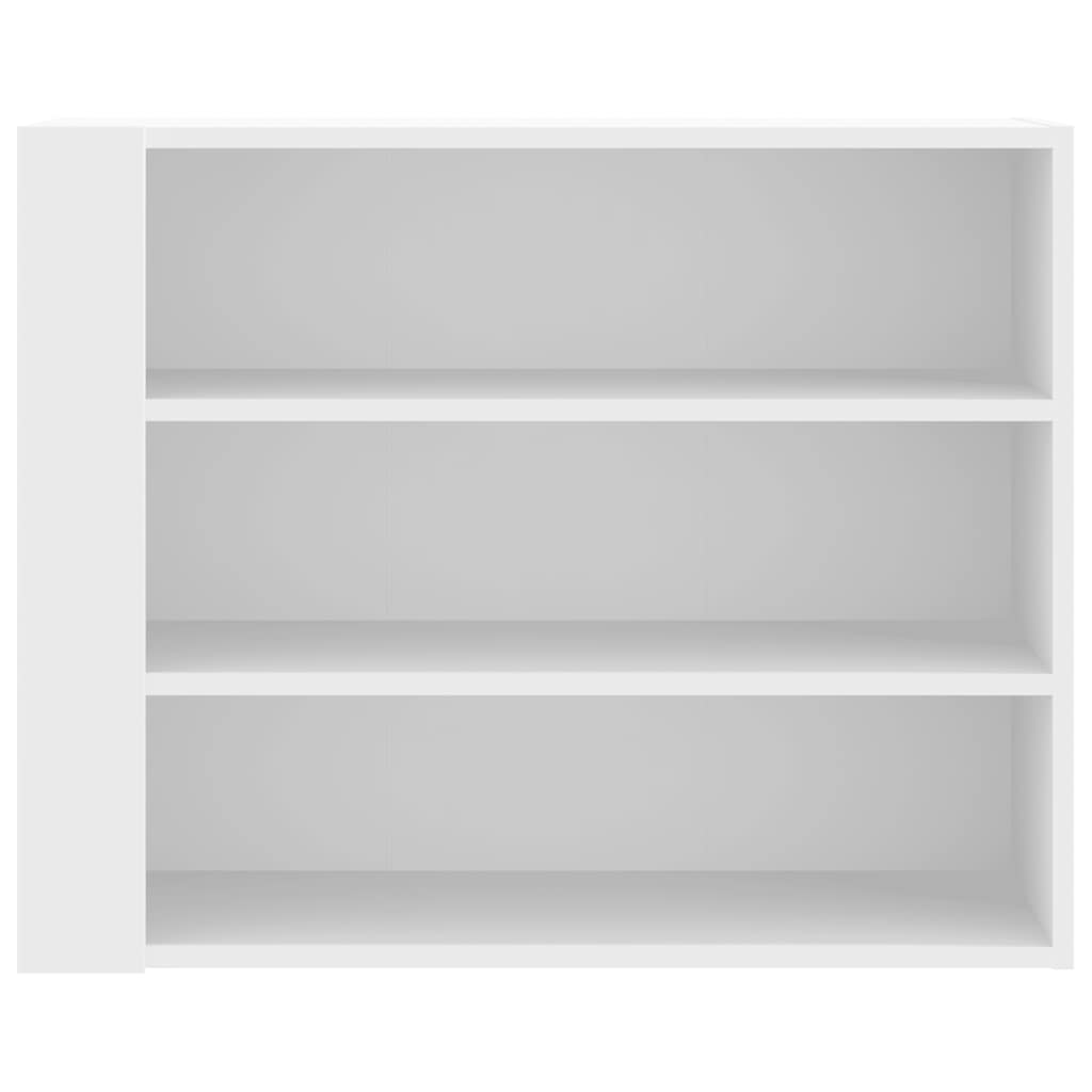 Armoire murale blanc 75x35x60 cm bois d'ingénierie - XIOS