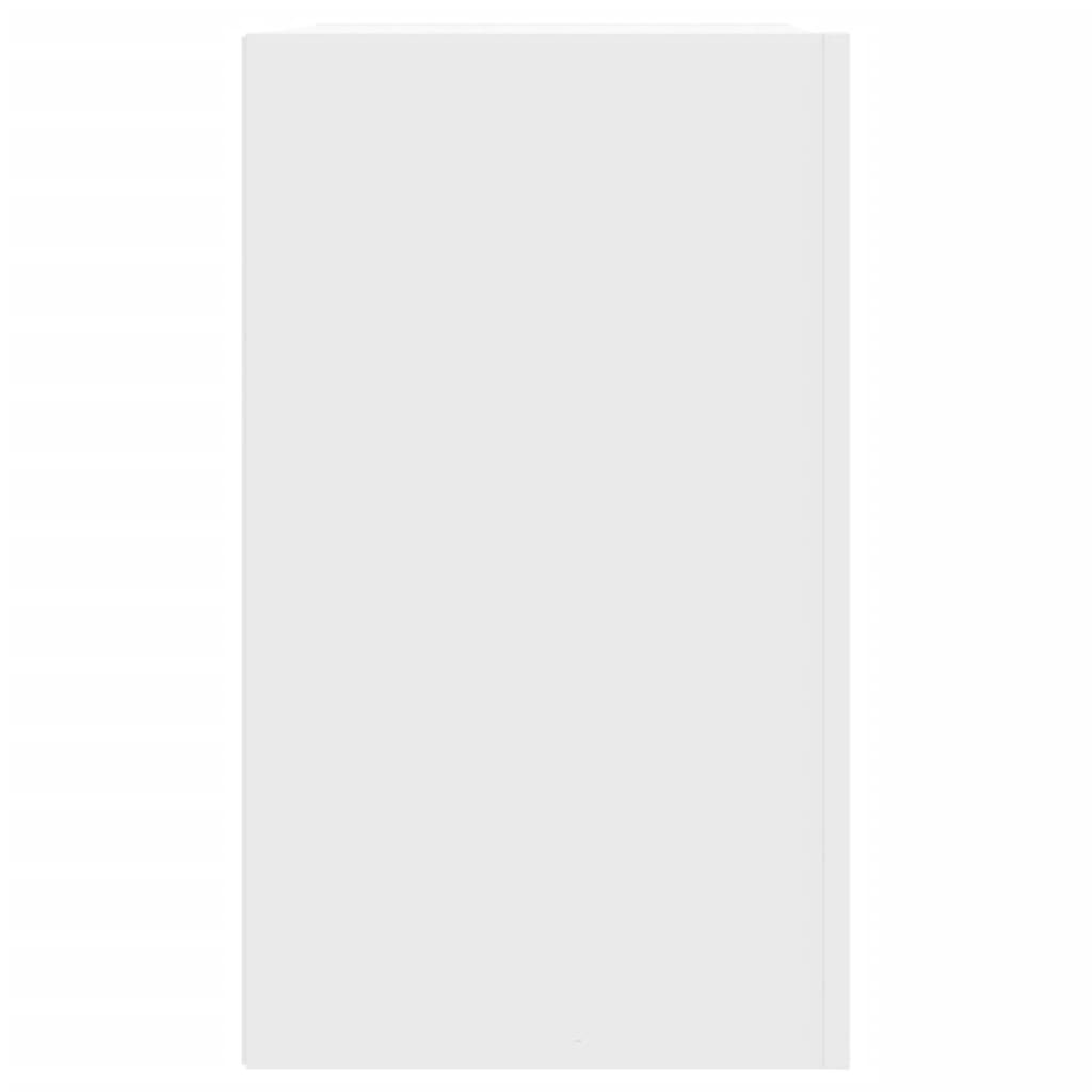 Armoire murale blanc 75x35x60 cm bois d'ingénierie - XIOS