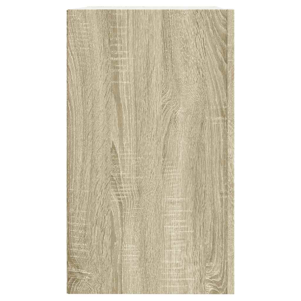 Armoire murale chêne sonoma 75x35x60 cm bois d'ingénierie - XIOS