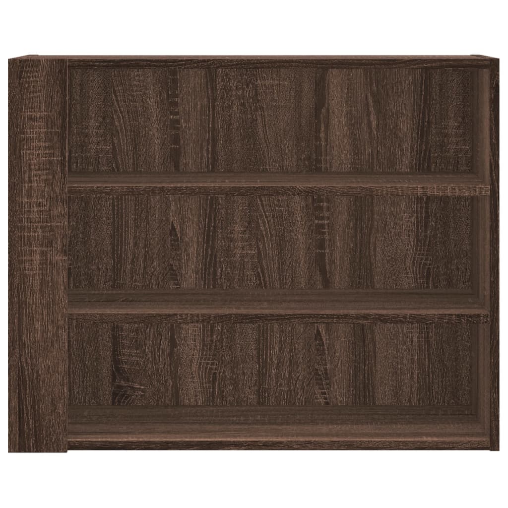 Armoire murale chêne marron 75x35x60 cm bois d'ingénierie - XIOS