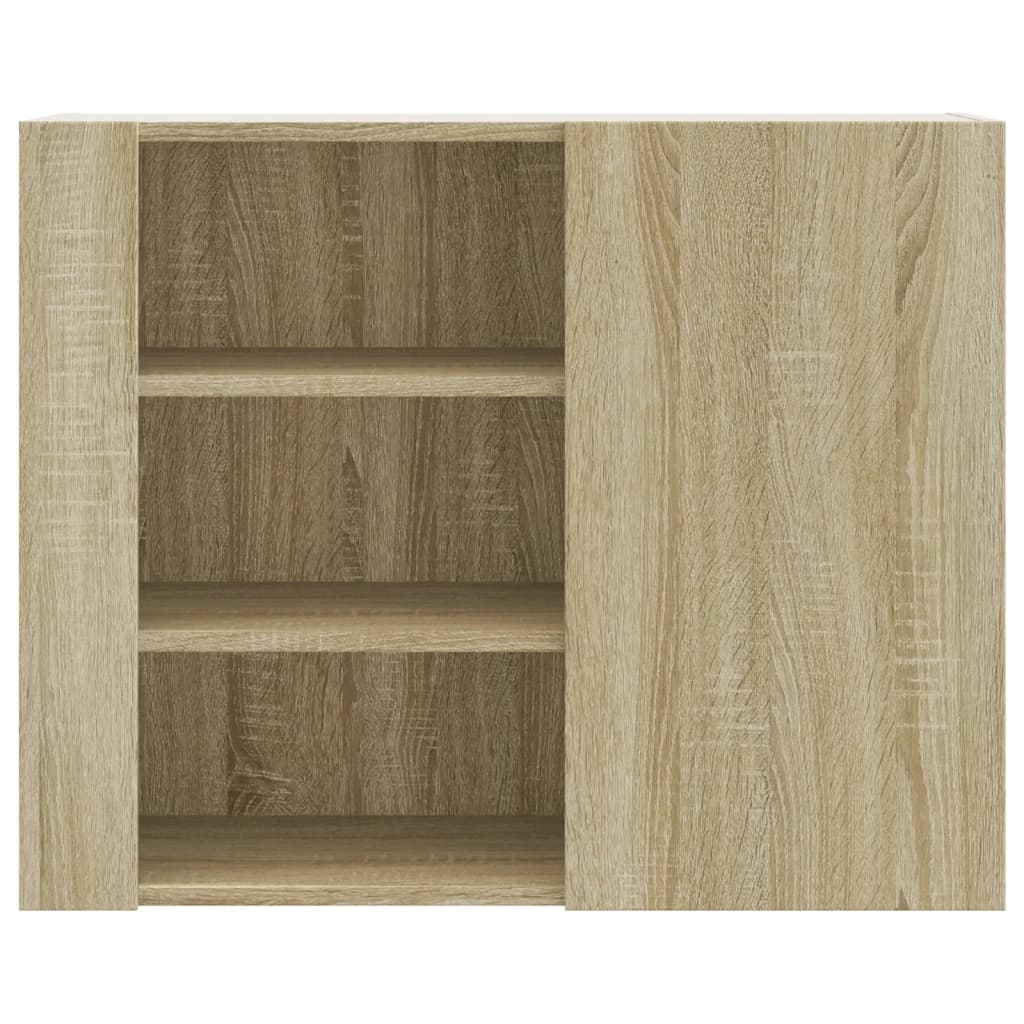 Armoire murale chêne sonoma 75x35x60 cm bois d'ingénierie - XIOS