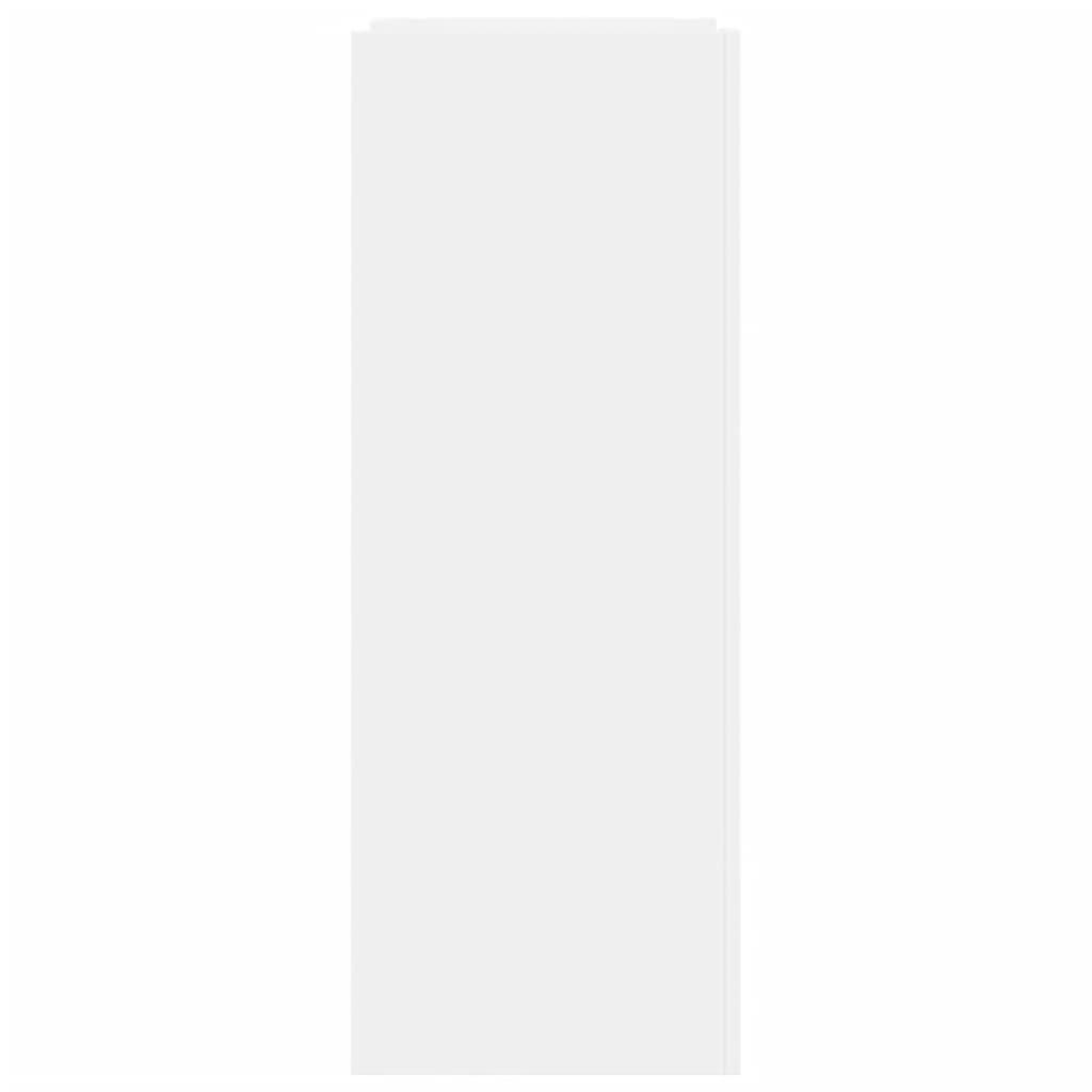 Armoire à chaussures blanc 74,5x37,5x100 cm bois d'ingénierie - XIOS