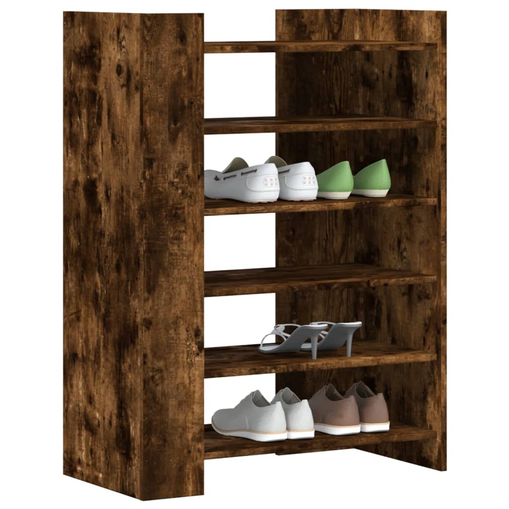 Armoire à chaussures chêne fumé 74,5x37,5x100 cm - XIOS