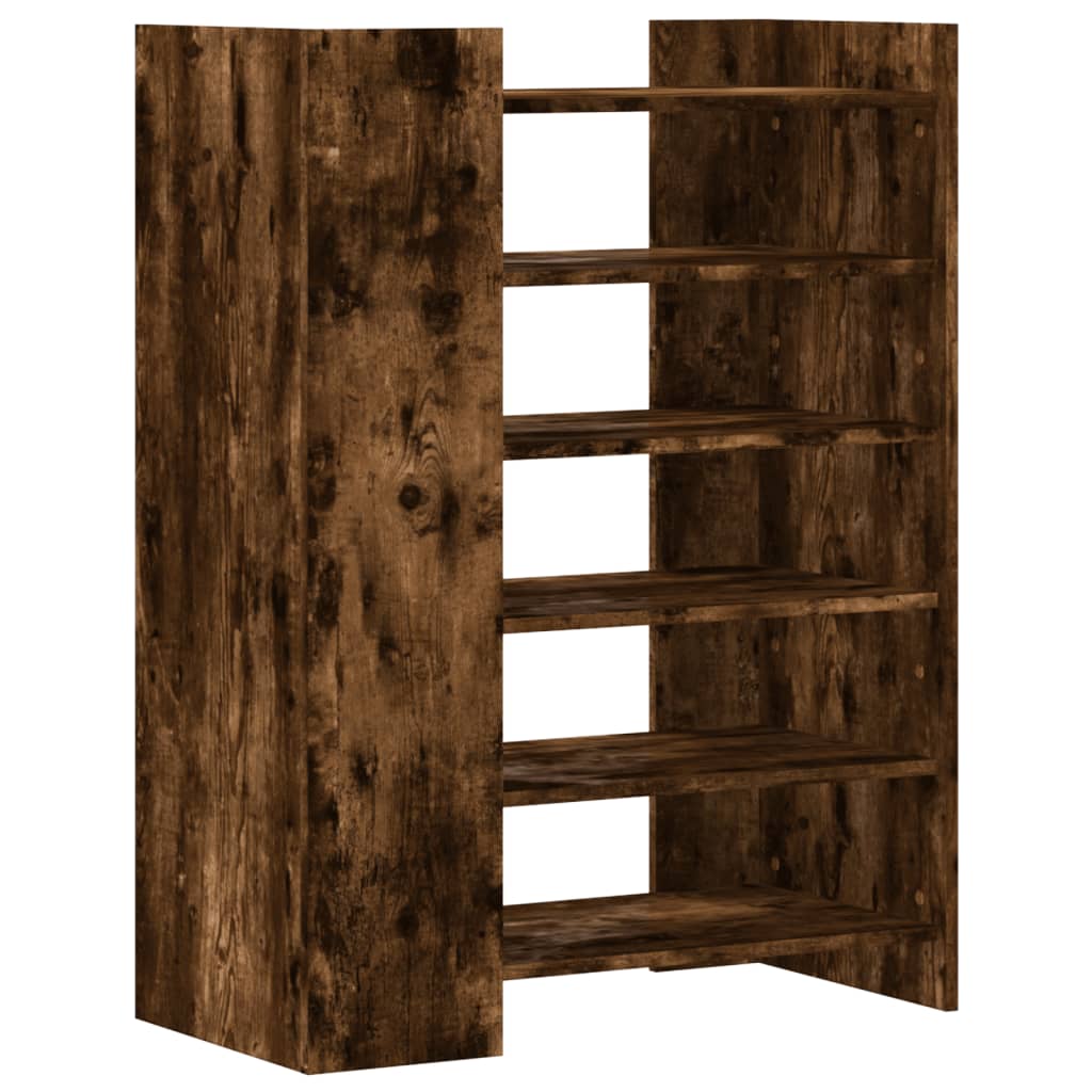 Armoire à chaussures chêne fumé 74,5x37,5x100 cm - XIOS