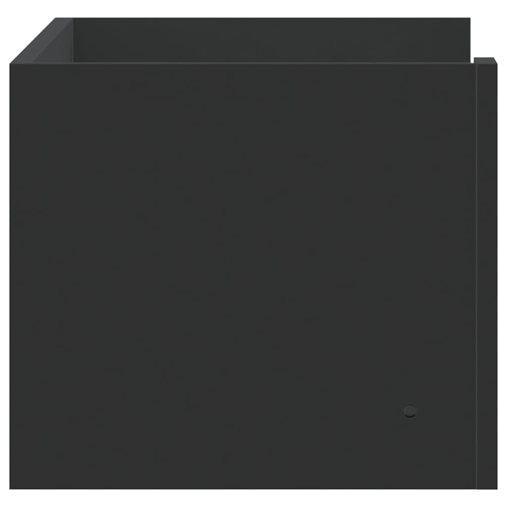 Étagère murale noir 70,5x35x30,5 cm bois d'ingénierie - XIOS