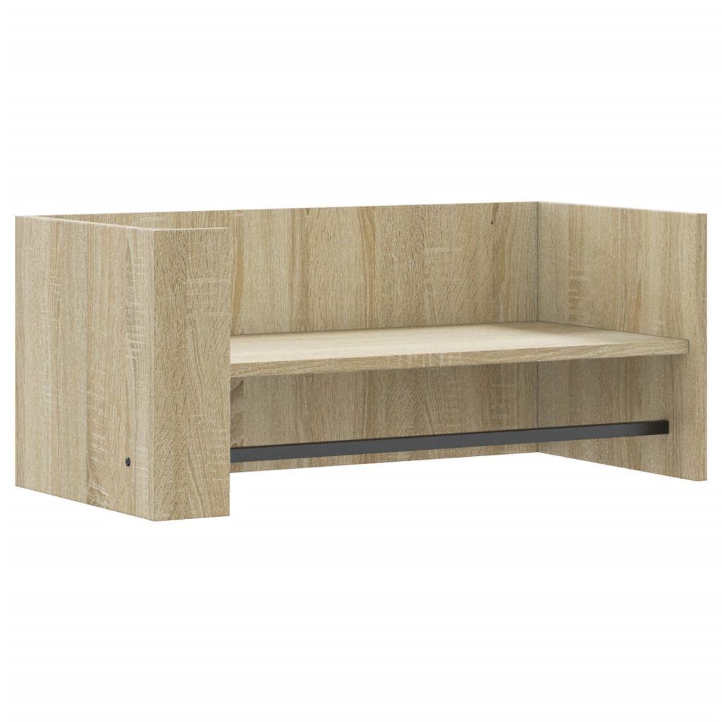 Étagère murale chêne sonoma 70,5x35x30,5 cm bois d'ingénierie - XIOS