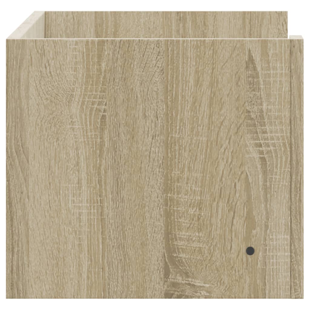 Étagère murale chêne sonoma 70,5x35x30,5 cm bois d'ingénierie - XIOS