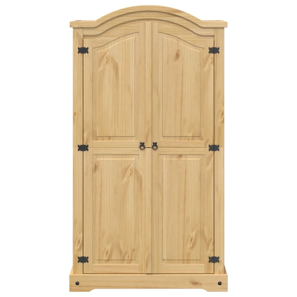 Garde-robe Corona 102x52x186 cm bois de pin massif - XIOS
