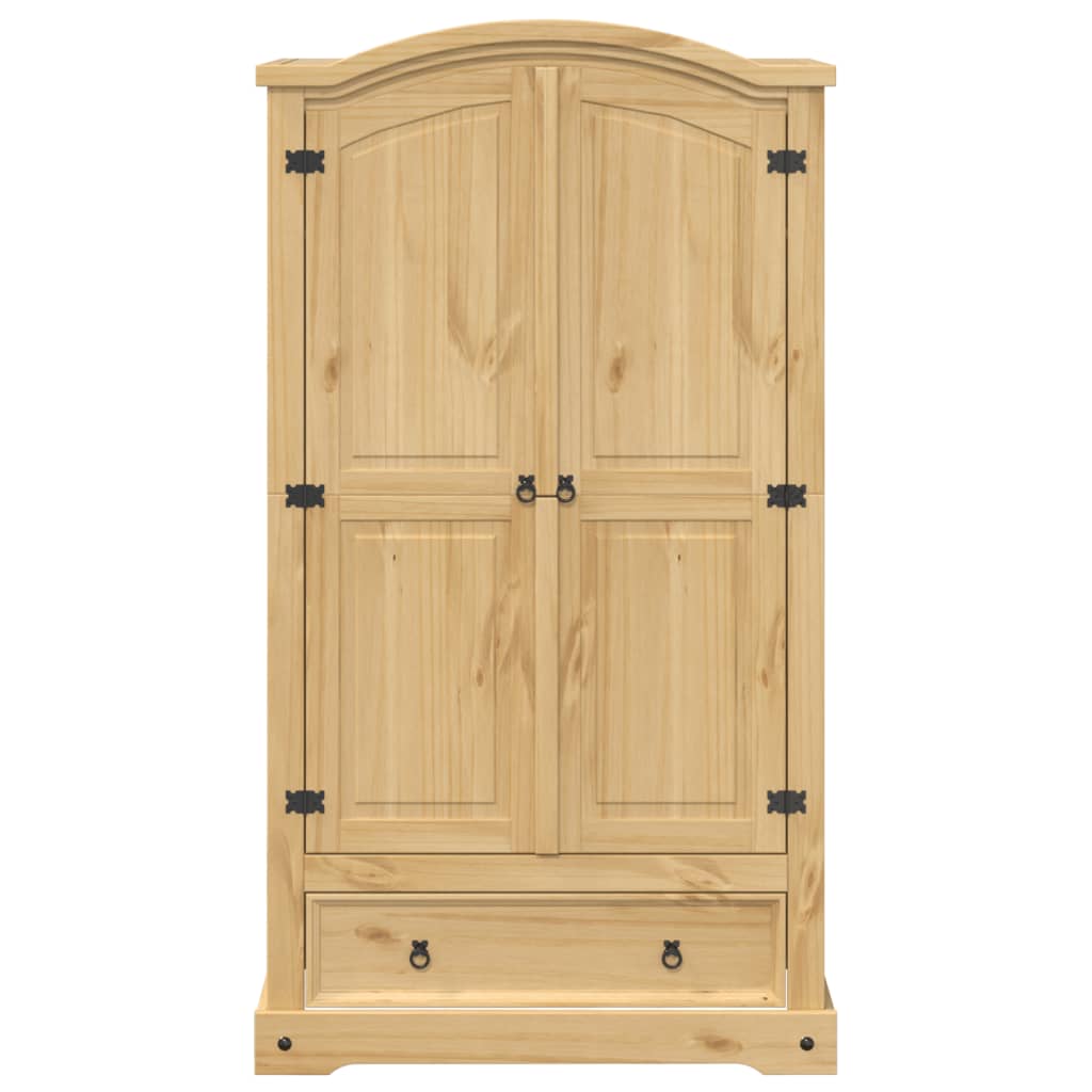 Garde-robe Corona 102x52x186 cm bois de pin massif - XIOS