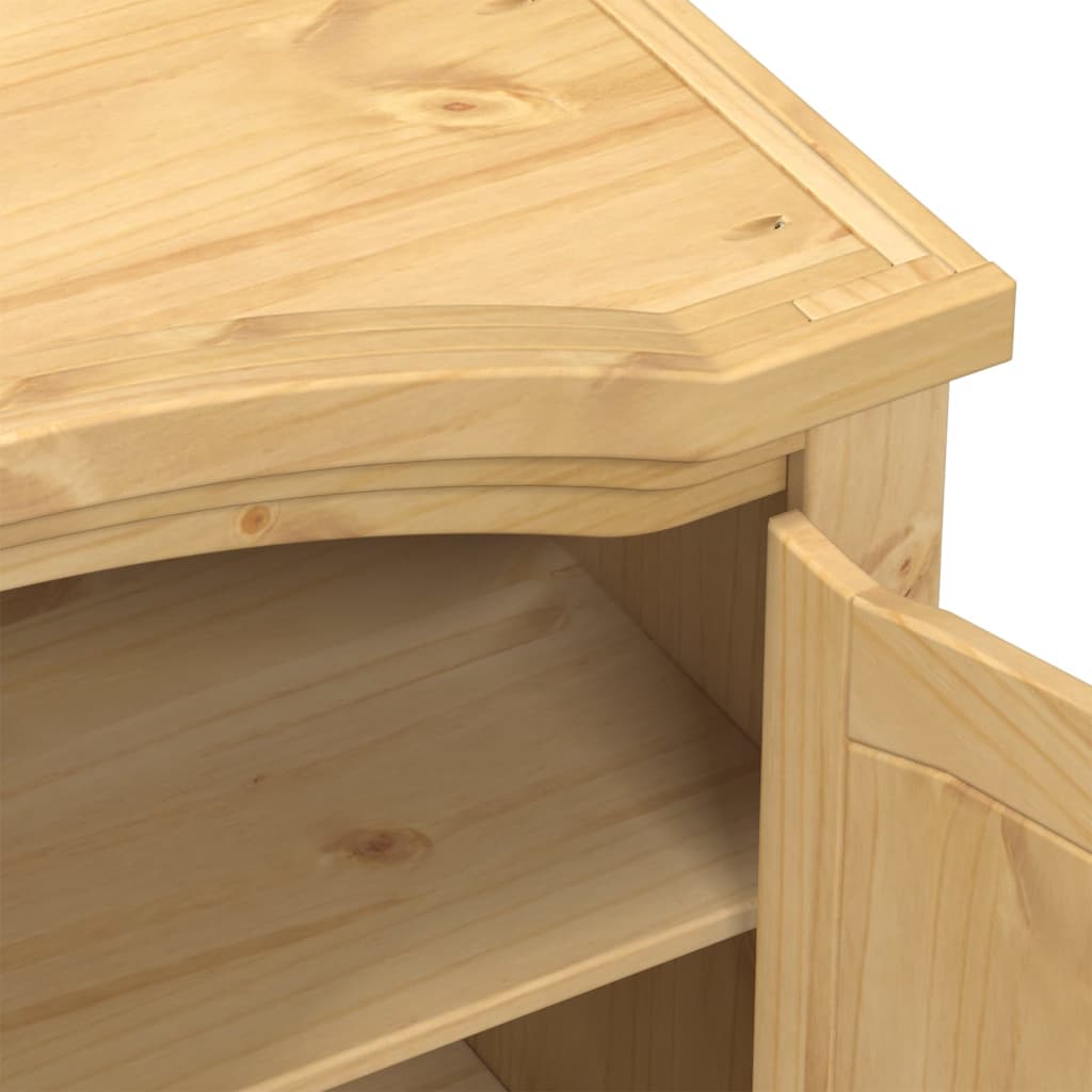 Garde-robe Corona 151,5x52x186 cm bois de pin massif - XIOS