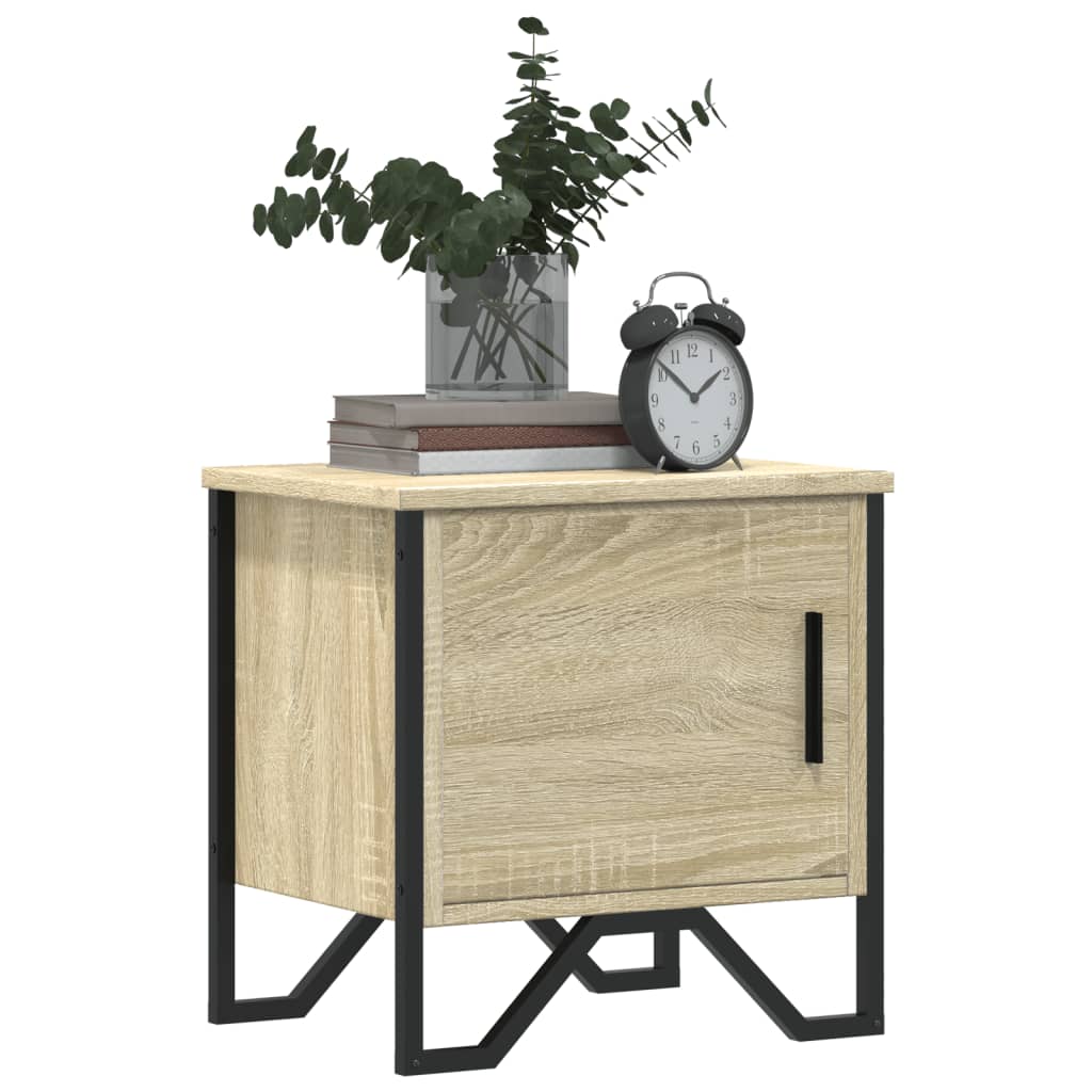 Tables de chevet 2 pcs Chêne sonoma 40 x 30 x 40 cm Aggloméré - XIOS