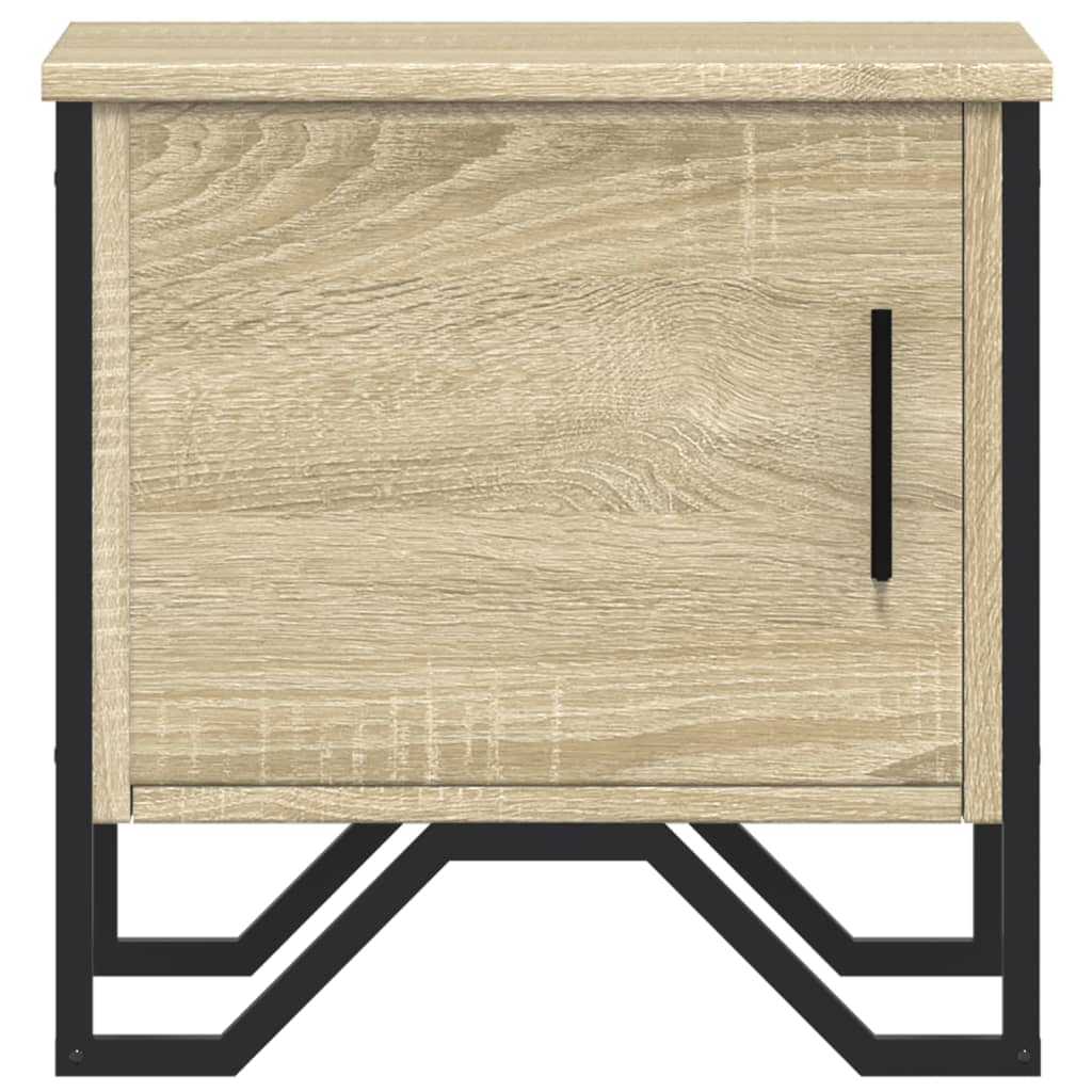Tables de chevet 2 pcs Chêne sonoma 40 x 30 x 40 cm Aggloméré - XIOS