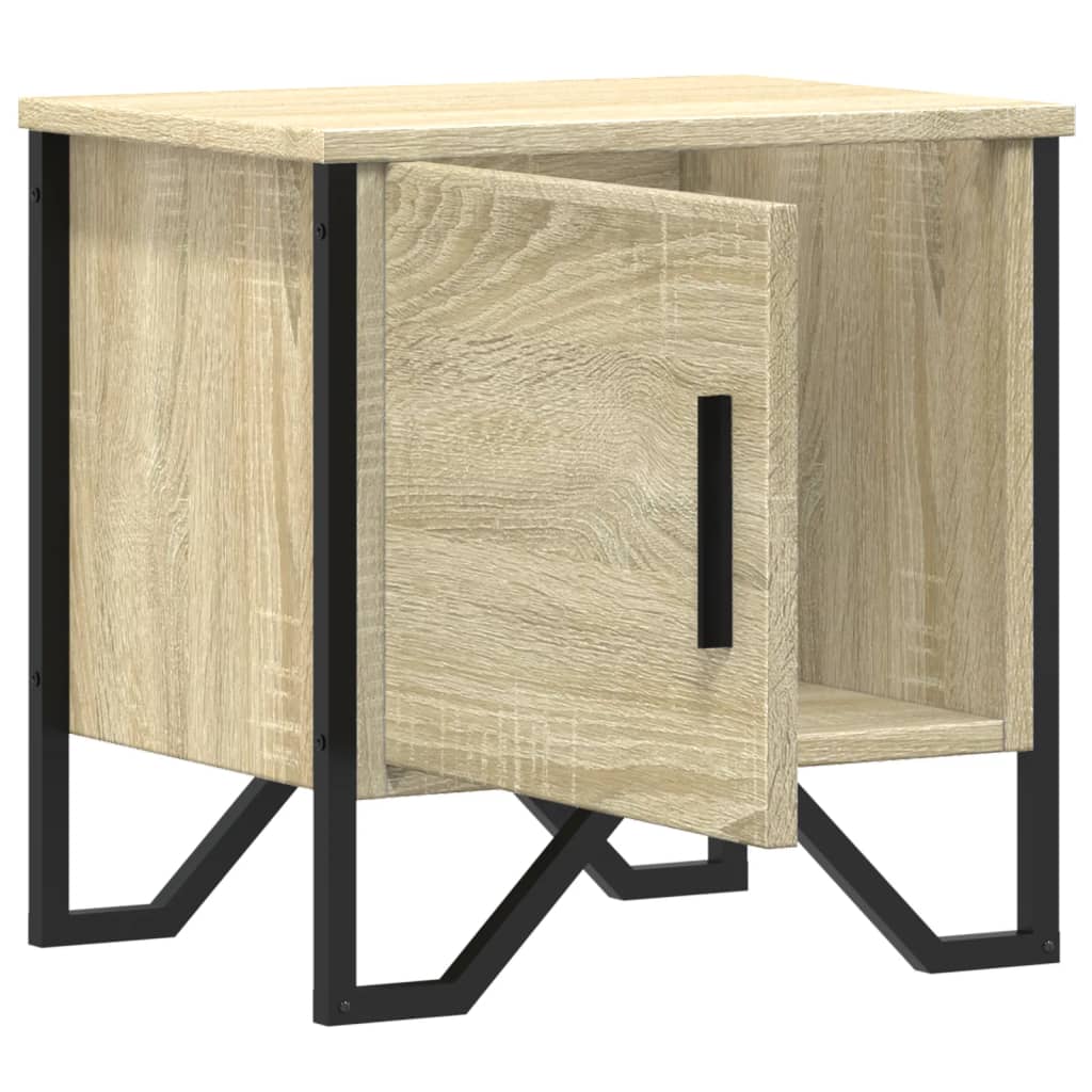 Tables de chevet 2 pcs Chêne sonoma 40 x 30 x 40 cm Aggloméré - XIOS