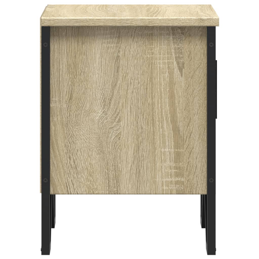 Tables de chevet 2 pcs Chêne sonoma 40 x 30 x 40 cm Aggloméré - XIOS