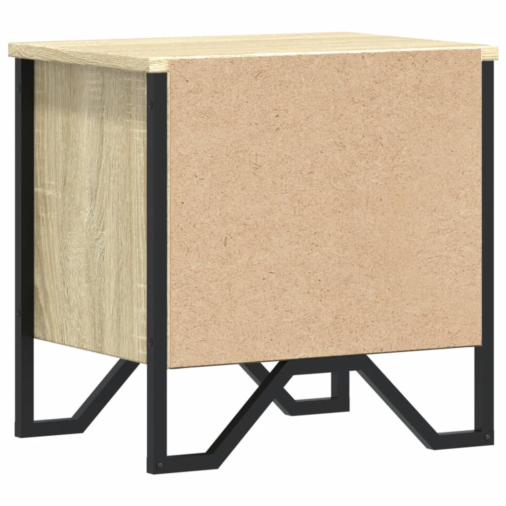 Tables de chevet 2 pcs Chêne sonoma 40 x 30 x 40 cm Aggloméré - XIOS