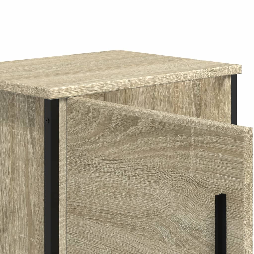 Tables de chevet 2 pcs Chêne sonoma 40 x 30 x 40 cm Aggloméré - XIOS
