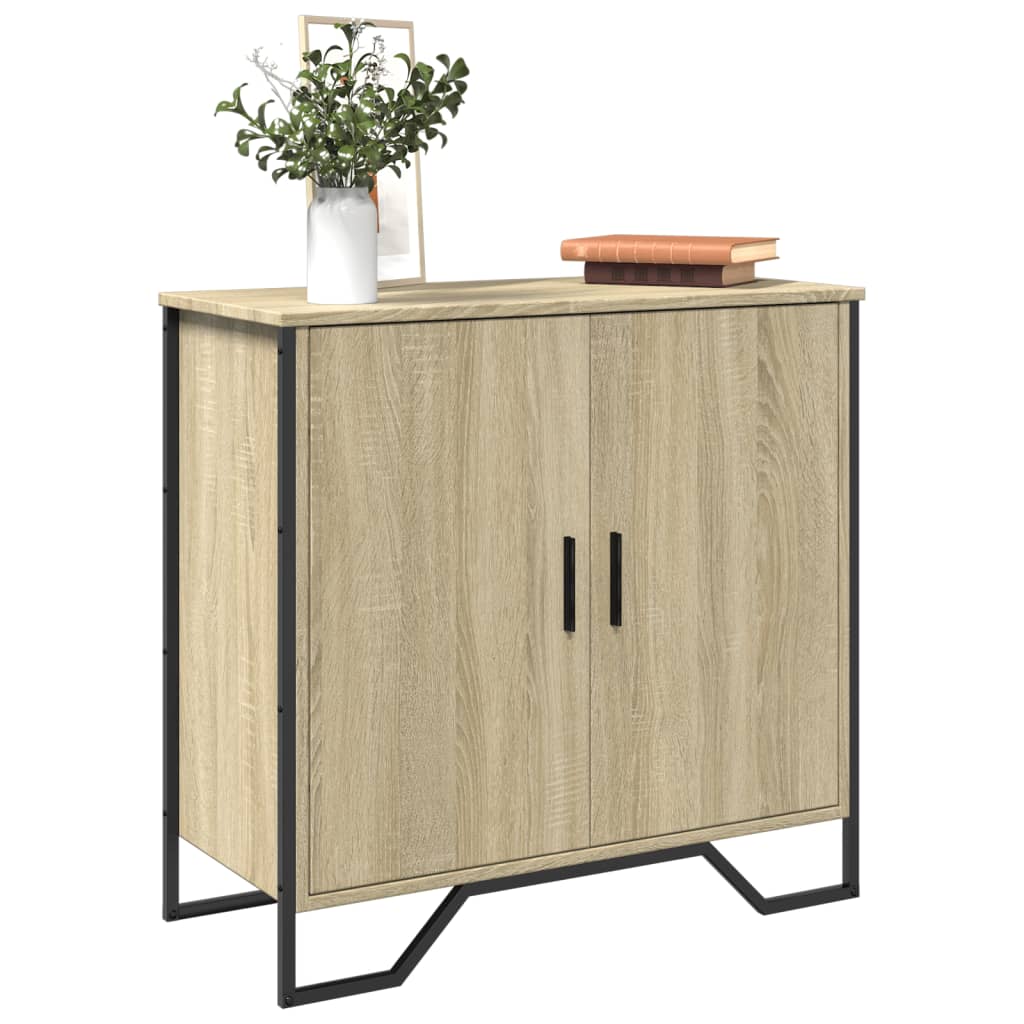 Buffet chêne sonoma 78x35,5x74,5 cm bois d'ingénierie - XIOS