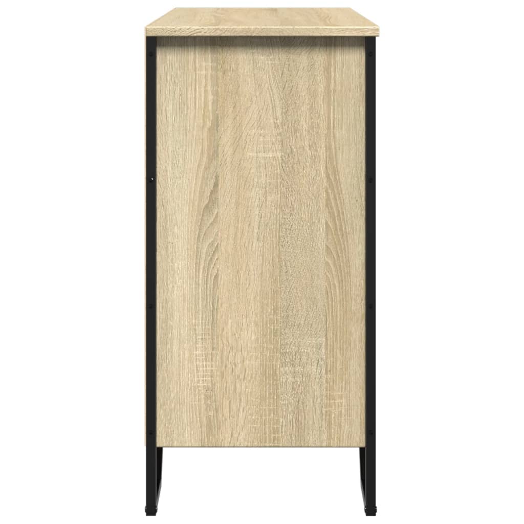 Buffet chêne sonoma 91x35,5x74,5 cm bois d'ingénierie - XIOS