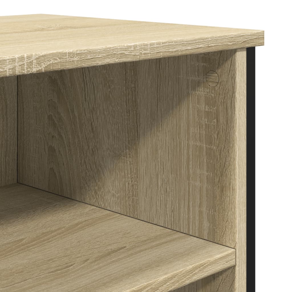 Buffet chêne sonoma 91x35,5x74,5 cm bois d'ingénierie - XIOS