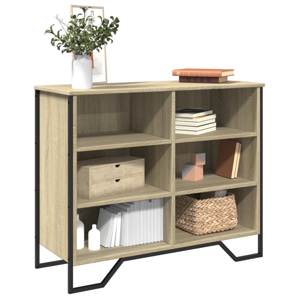 Buffet chêne sonoma 91x35,5x74,5 cm bois d'ingénierie - XIOS