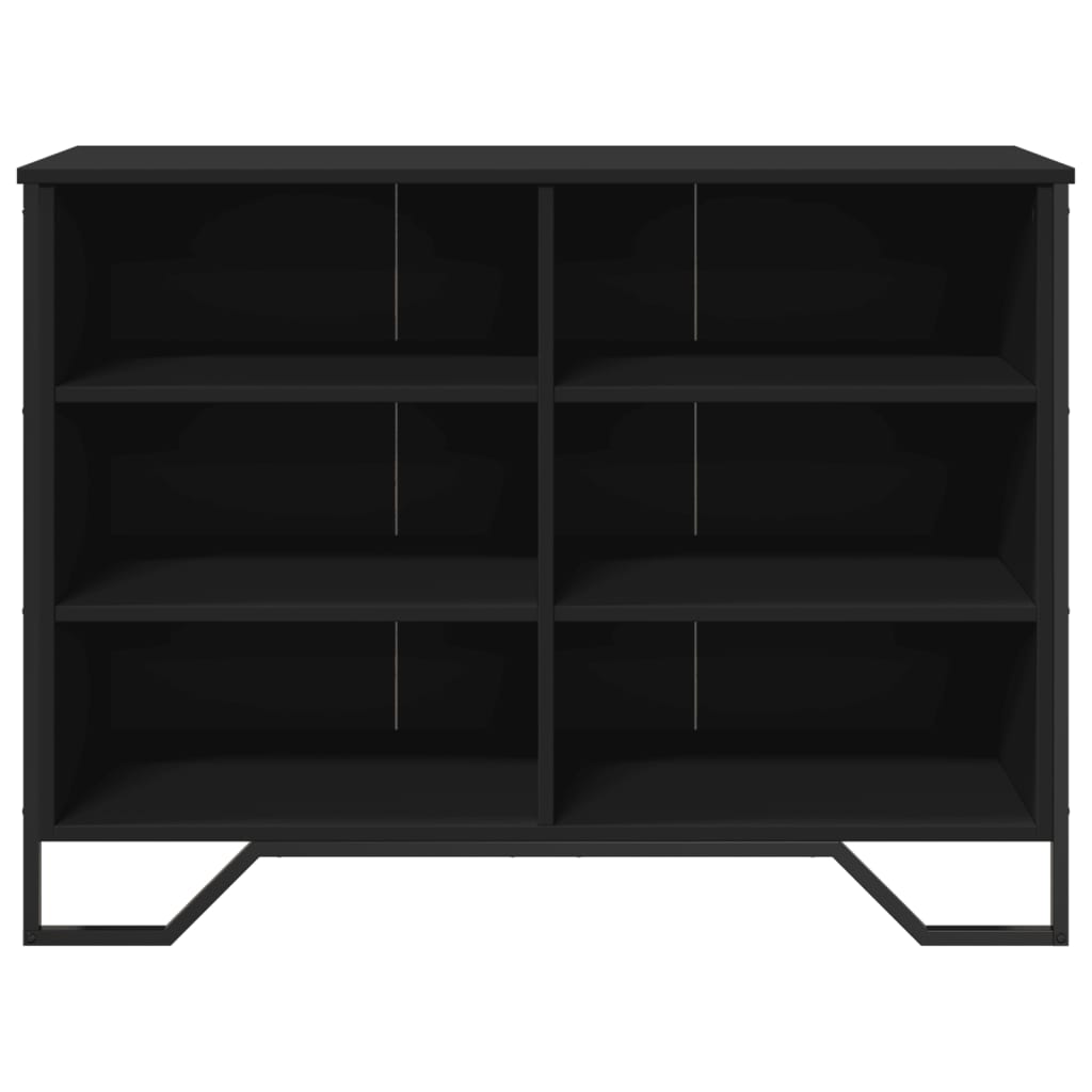 Buffet noir 101x35,5x74,5 cm bois d'ingénierie - XIOS